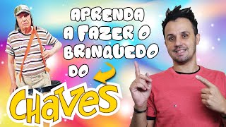 BILBOQUÊ  APRENDA A FAZER BRINQUEDO RECICLÁVEL  Rapha e Mandy [upl. by Iras]