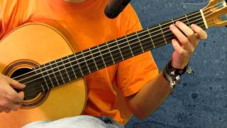 Menuett in AMinor  Johann Krieger on Classical Guitar [upl. by Muhcan]