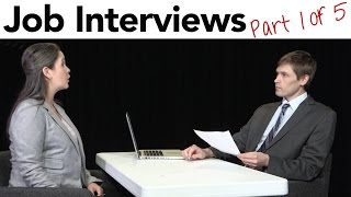 How to Interview for a Job in American English part 15 [upl. by Arob751]