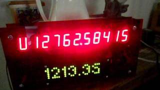 Arduino NTP Network clock w 7Segment and LED Matrix displays Update2 [upl. by Nester]