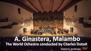 A Ginastera Malambo Charles Dutoir  World Orchestra [upl. by Imoyn427]