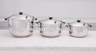 Antes de Usar tus Ollas Grandes Royal Prestige® NOVEL™ [upl. by Docila]