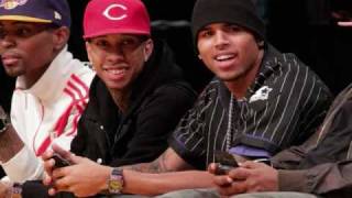 Chris Brown  Deuces Instrumental Slowed down [upl. by Ahsyekal]