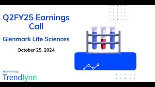 Glenmark Life Sciences Earnings Call for Q2FY25 [upl. by Milewski]