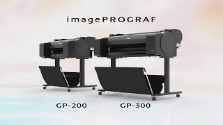 Introduction to the Canon imagePROGRAF GP200300 Printers [upl. by Eceerehs981]