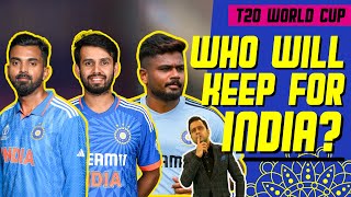 Who Will Keep For India in T20 WC t20worldcup  Super Over [upl. by Anora]