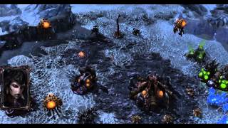 Starcraft II Heart of the Swarm Mission 3 Campaign Walkthrough  Brutal Difficulty  Max Settings [upl. by Hairim]