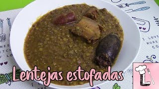 Como hacer LENTEJAS ESTOFADAS  Receta Thermomix [upl. by Gotcher]