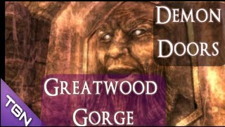 quotThis is the Dealquot Demon Door Greatwood Gorge  Open Sesamemiddlefinger Achievement  Fable TLC [upl. by Sauls]