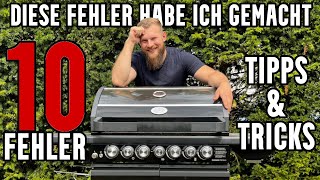 Hätte ich das mal früher gewusst 10 Anfängerfehler beim Grillen mit dem Gasgrill [upl. by Aieka970]