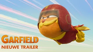 Garfield  Officiële trailer Nederlands gesproken [upl. by Vitale359]