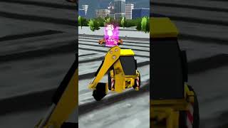 JCB Backhoe Loader Driving And Opareting Gameplay Video shortsfeed [upl. by Ainomar]