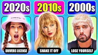 Save One Song 😍  2020s vs 2010s vs 2000s 🔥🎶 [upl. by Borgeson]