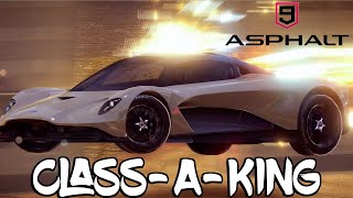 Asphalt 9 Legends NEW CLASS A KING Aston Martin Valhalla MAXPRO [upl. by Eiralc931]