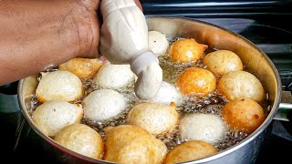 4 Easy Ways to Scoop Mould and Cut Puff Puff for Perfect Round Shapes Puff Puff Recipe [upl. by Cressy231]