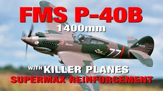 Fall in Love with the New FMS 1400mm P 40B [upl. by Schlosser]