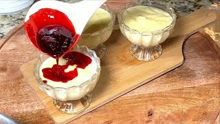 Catalan Cream With A Twist  Dessert Recipes  Creamiest Desserts [upl. by Corliss]