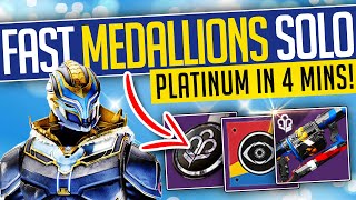 Destiny 2  FASTEST SOLO FARM Easy Platinum Medals EVERY 4 Minutes  MUST SEE [upl. by Gran341]