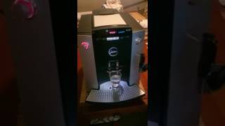 Jura Impressa F50 making Espresso [upl. by Nevak]