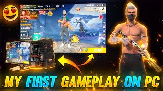 MY FIRST GAMEPLAY ON PC FREE FIRE [upl. by Seibold]