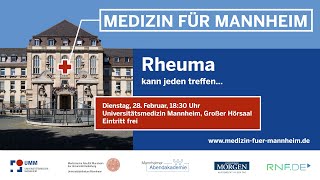 Medizin für Mannheim Rheuma kann jeden treffen [upl. by Philippa]