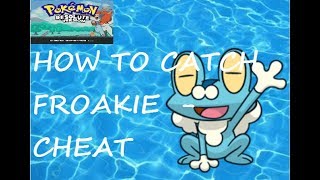 Pokemon Resolute  Froakie CheatCode [upl. by Ramberg]