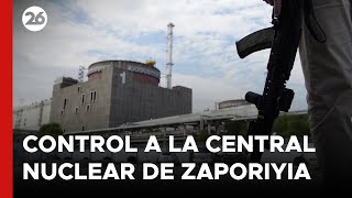 RUSIA  Control a la central nuclear de Zaporiyia [upl. by Lipson]