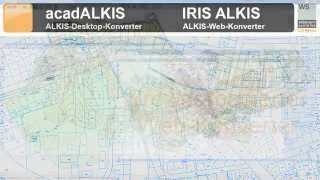 acadALKIS und IRIS ALKIS  Konverter für ALKISDaten NAS  NBA [upl. by Most977]