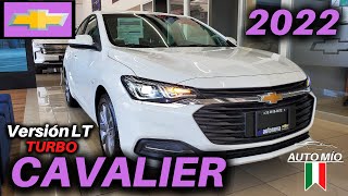 💛 Chevrolet CAVALIER LT 2022 13 L TURBO  Versión Intermedia  Todos los Detalles 💜 Ficha técnica [upl. by Aihsema690]