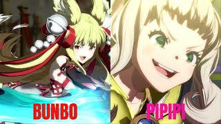 GBVSR High Level Gameplay Bunbo Yuel VS Pipipi Cagliostro [upl. by Derte835]