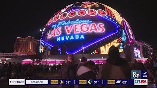 F1 fans enjoy start of Las Vegas race week at TMobile Fan Zone [upl. by Derril]