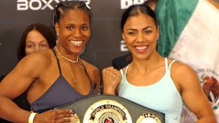 BREAKTHROUGH • Caroline Dubois Vs Magali Rodriguez • WEIGH IN amp FACE OFF  Boxxer amp Skysports Boxing [upl. by Adam]