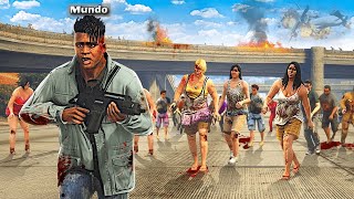 SOBREVIVIENDO a un APOCALYPSIS ZOMBIE en GTA 5 Ep1 [upl. by Mizuki]