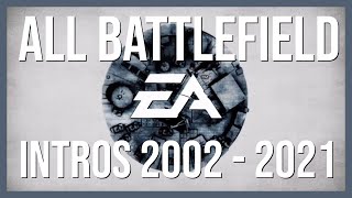 All Battlefield Games Series Intros 2002  2021 [upl. by Assylla279]