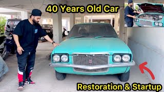 40 Years Old Contessa  Will It Start  Restoration Old Car 😍 [upl. by Eillam280]