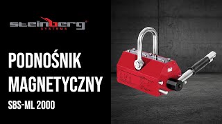 Podnośnik magnetyczny Steinberg Systems SBSML 2000  Prezentacja produktu 10030206 [upl. by Igig]