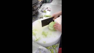 ASMR Chopping Cabbage [upl. by Artamas]