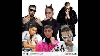 Bryant Myers  GANGA Remix  ftAnuel AAJhay CortézBad BunnyLunay amp Myke Towers [upl. by Ojyram]