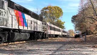 NJTR 4628 through Passmore Avenue Hammonton NJ 42176009 [upl. by Nerita]