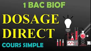 Dosage direct  Cours simple  1 BAC BIOF  المعايرة المباشرة  شرح مبسط [upl. by Denis664]