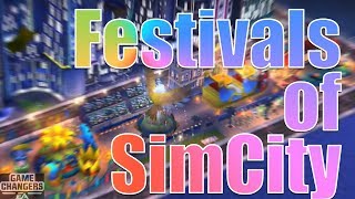 SimCity Buildit  Festivals of SimCity First Look [upl. by Aigroeg216]