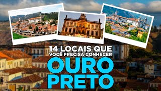 14 Locais Que Você Precisa Conhecer em Ouro Preto  O que fazer em Ouro Preto [upl. by Deppy]