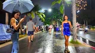 4K How is Thailand Now Pattaya Beach Road Freelancers [upl. by Giuditta210]