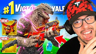 Fortnite CHAPTER 6 is HERE Godzilla New Bosses New Mythics [upl. by Maure]