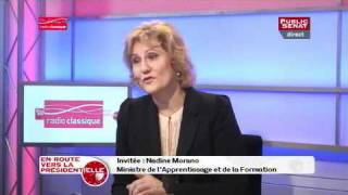 Nadine Morano dans En route vers la Présidentielle [upl. by Idas]