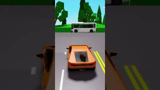 Brookhaven Car Crash Shorts Roblox [upl. by Stempson]