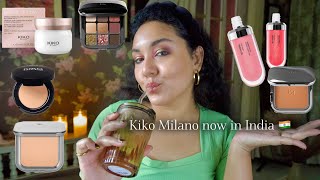 Full face of Kiko Milano now in India 🇮🇳 New Makeup try on haul [upl. by Maximilien300]