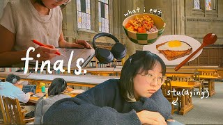 college vlog 💤 finals long days at libraries amp daily life as a student [upl. by Grory]