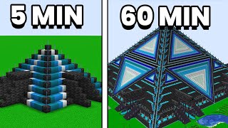 Samme Byggeri 5 Min Vs 15 Min Vs 60 Minutter [upl. by Lenoyl]