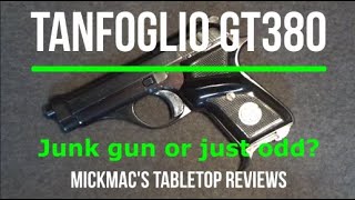 TANFOGLIO Model GT 380 SemiAutomatic Pistol Tabletop Review  Episode 202308 [upl. by Sivram241]